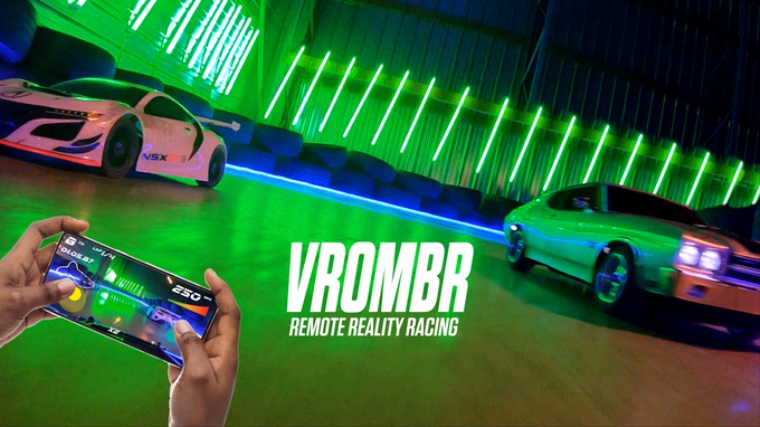 Prv remote reality racingovka Vrombr to ska na Kickstarteri