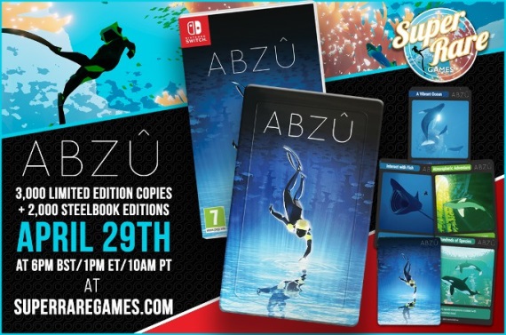 ABZÛ približuje svoju Switch limitku