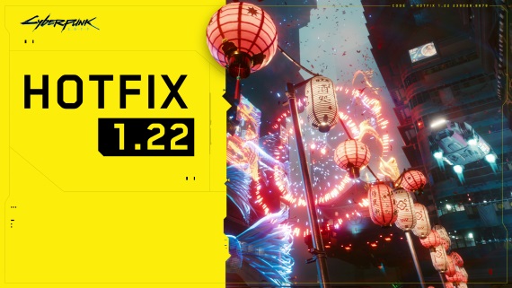 Cyberpunk 2077 dostal hotfix 1.22