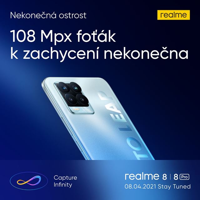 Realme 8 Pro a Realme 8 mobily prich�dzaj� ku n�m 