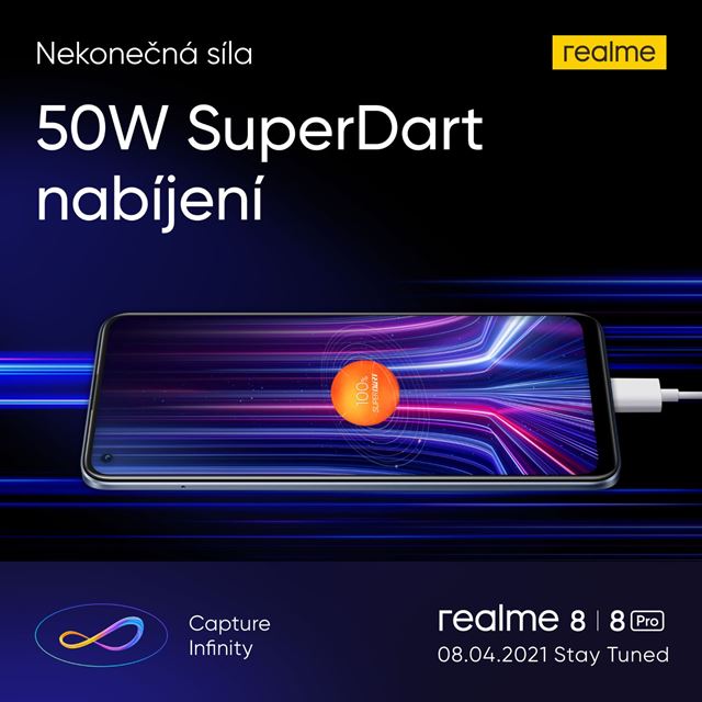 Realme 8 Pro a Realme 8 mobily prich�dzaj� ku n�m 