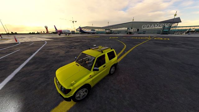 Vo Flight Simulatore u� m��ete ovl�da� aj auto 