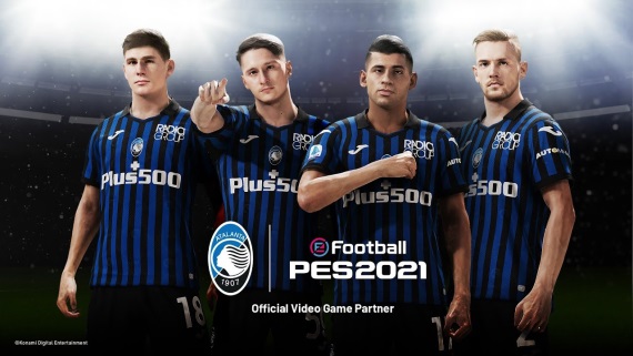 Konami si zaistilo exkluz�vnu licenciu na taliansky klub Atalanta pre PES 2022