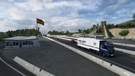 Ako sa hr DLC Euro Truck Simulator 2 - Iberia?  