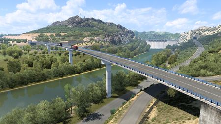 Ako sa hr DLC Euro Truck Simulator 2 - Iberia?  