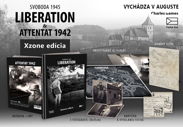 Svoboda 1945 a Attentat 1942 vyjd v spolonej dvojedcii plnej bonusov  