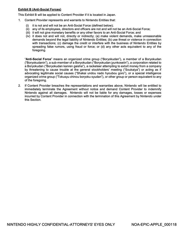 Nintendo si dalo v dokumentoch pre s�d Apple vs Epic z�le�a� na cenz�re 