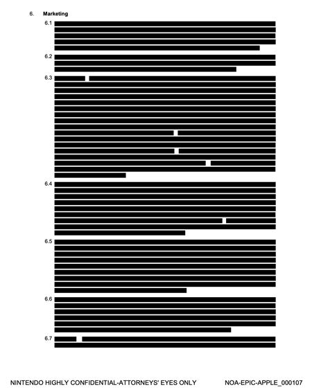 Nintendo si dalo v dokumentoch pre s�d Apple vs Epic z�le�a� na cenz�re  