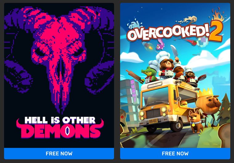 Overcooked 2 je zadarmo na Epic Store, pridva sa aj Hell is Other Demons