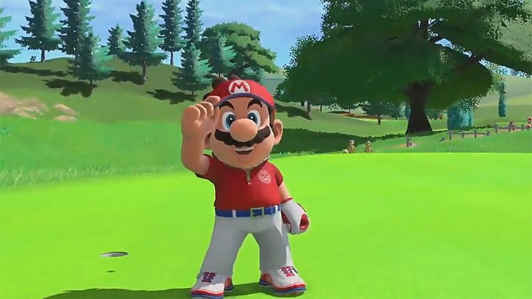 Mario Golf: Super Rush sa odplil a na elo britskho rebrka