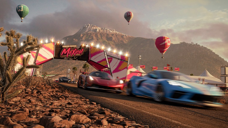 Forza Horizon 5 ukzala efekty poasia