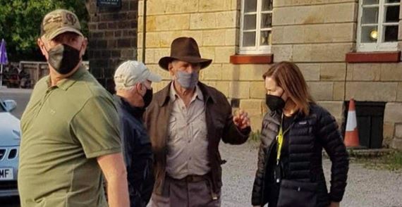 Fotky z natáčania Indiana Jones 5 filmu