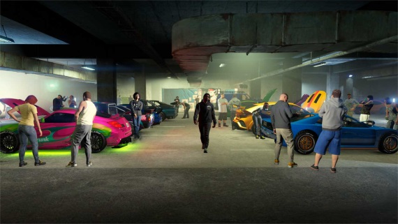 Do GTA Online pribudne automobilový underground