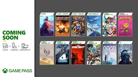 Nov� Xbox Game Pass tituly predstaven�