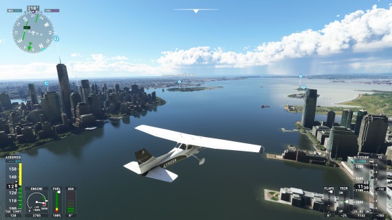 Flight Simulator dost�va Xbox Series XS recenzie