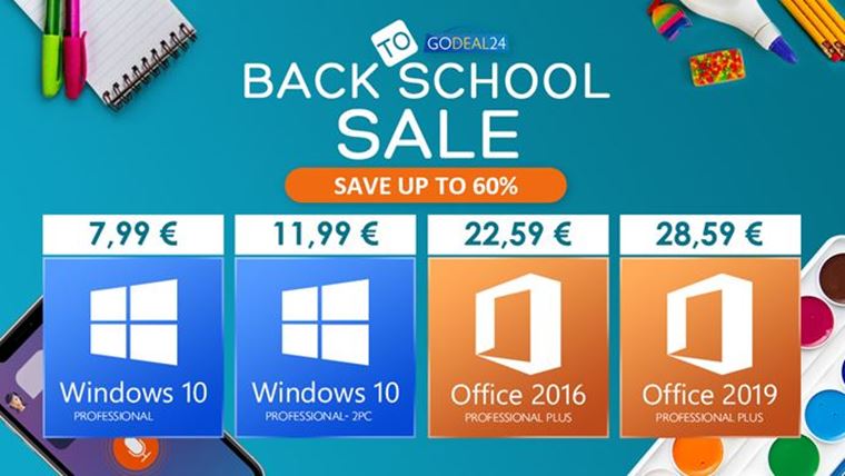 Vpredaj tda: Windows 10 za 7,99 pre jedno PC na Godeal24