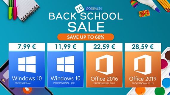 Vpredaj tda: Windows 10 za 7,99 pre jedno PC na Godeal24