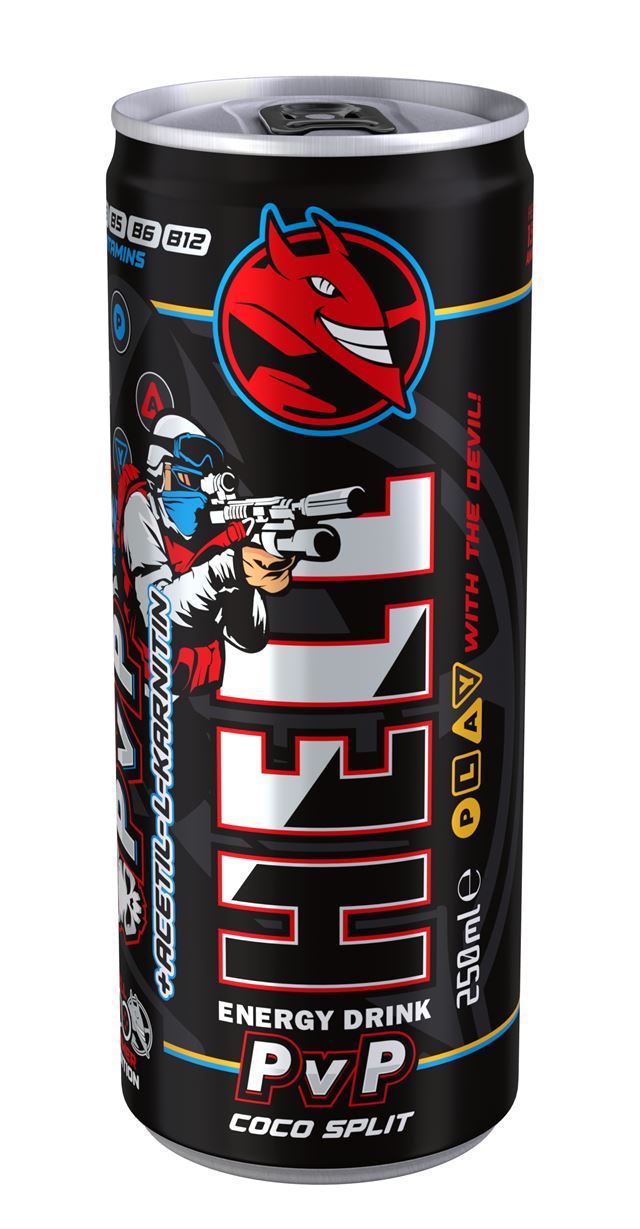 Nov energetick npoj pre hrov - HELL Gamer Edition 