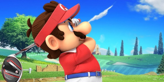 Mario Golf stále vedie v UK