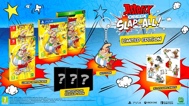 Asterix & Obelix: Slap them All! ukazuje limitovan edcie 