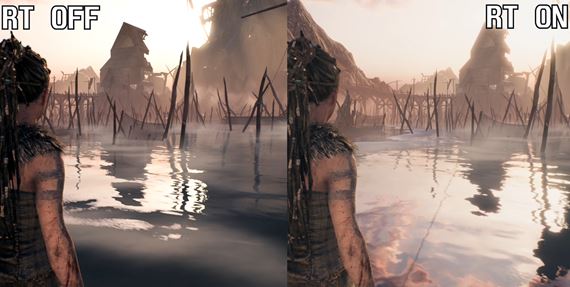 Ukážka rozdielov Hellblade na starých a nových Xbox konzolách