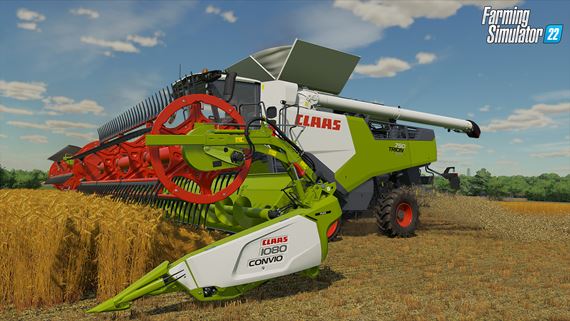 Farming Simulator 22 predstavuje nové TRION kombajny