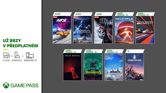 Nov hry do Game Passu predstaven, prdu vek hry
