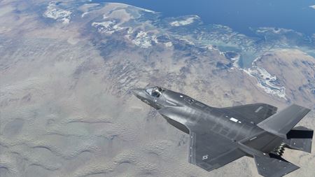 Do Flight Simulatoru prichdza F-35  
