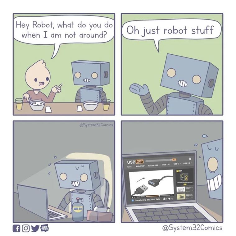 Čo na internete sledujú roboti?