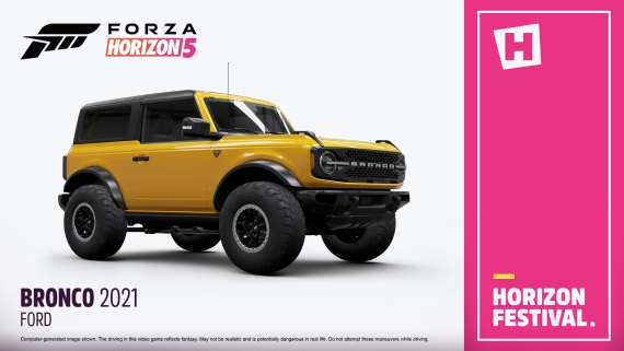 Forza Horizon 5 predstavila v�etky Fordy
