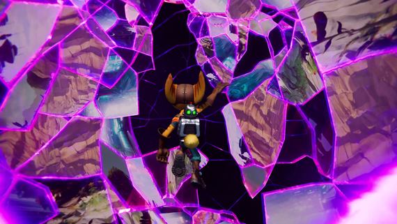 Prechod dimenziami z Ratchet & Clank: Rift Apart by údajne zvládla aj PS3