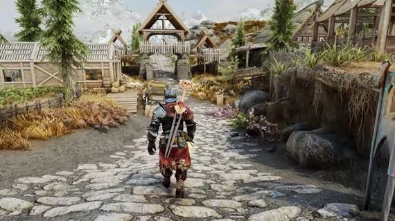 Ako vyzer Skyrim s 500 modmi?