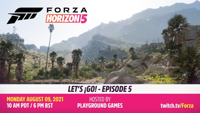 Nový Forza Horizon 5 livestream bude dnes o 19:00