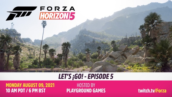 Nov� Forza Horizon 5 livestream bude dnes o 19:00