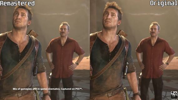 Porovnanie vylepen remastrov Uncharted 4 a Lost Legacy