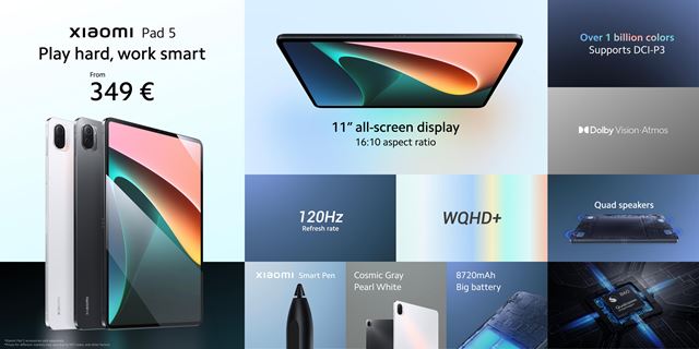 Xiaomi predstavilo Xiaomi 11T a Xiaomi 11T Pro a aj Xiaomi Pad 5 