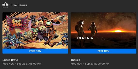 Epic rozdáva Speed Brawl a Tharsis