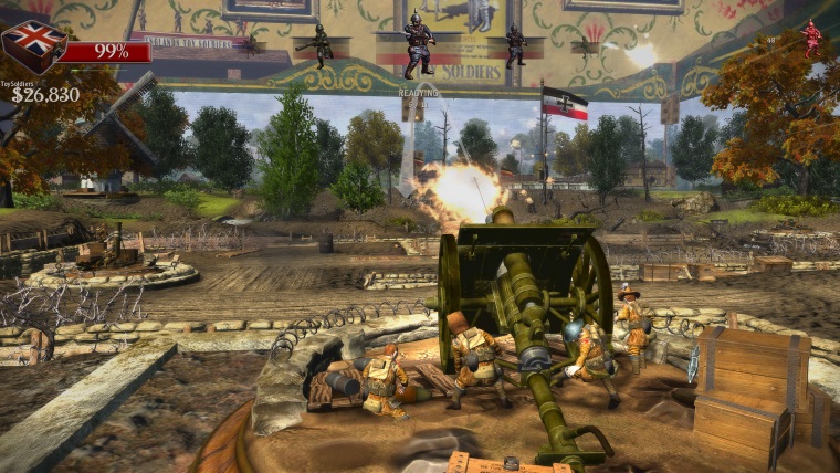 Toy Soldiers HD verzia ukazuje, že hra má stále štýl