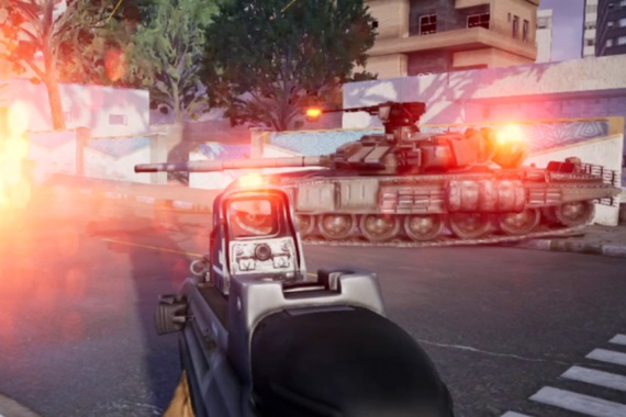 Mobiln Battlefield je u v testovan, ukazuje sa na videch