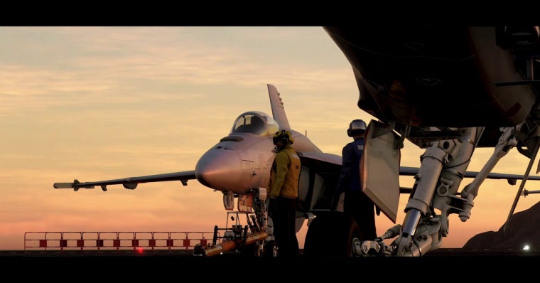 Top Gun film bol odloen, spolu s nm aj obsah do Flight Simulatora