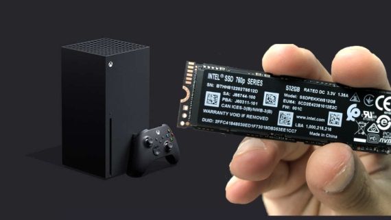 Do Xbox Series X a Series S konzol sa dajú cez adaptér pripojiť Nvme disky