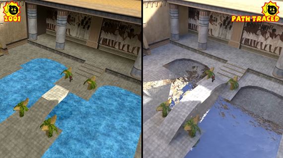 Pohľad na Serious Sam s raytracingom modom