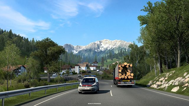 Euro Truck Simulator 2 ukazuje prepracovan� Rak�sko 