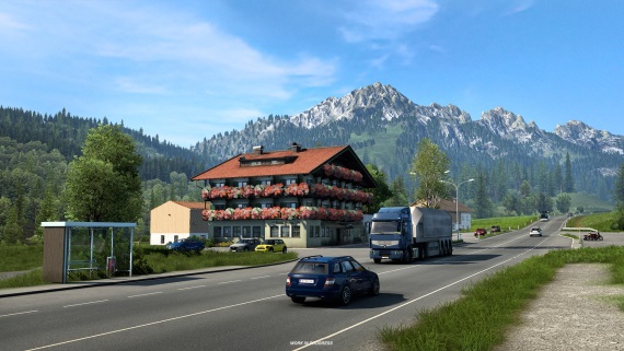 Euro Truck Simulator 2 ukazuje prepracovan� Rak�sko