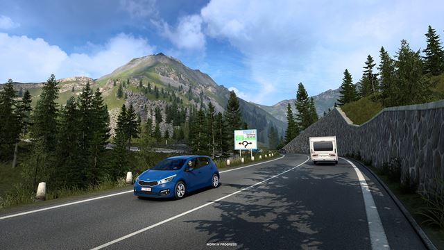 Euro Truck Simulator 2 ukazuje prepracovan� Rak�sko 