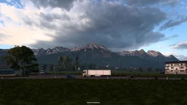 Euro Truck Simulator 2 ukazuje prepracovan� Rak�sko 