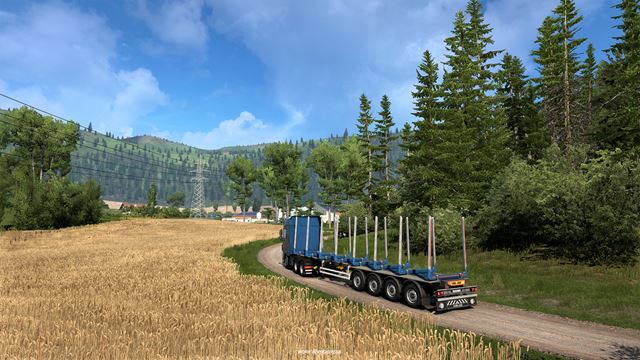 Euro Truck Simulator 2 ukazuje prepracovan� Rak�sko 