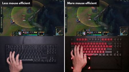 Cez Kickstarter bola prefinancovan prv klvesnica s dlaovm senzorom WRAEK Tactonic Pro  