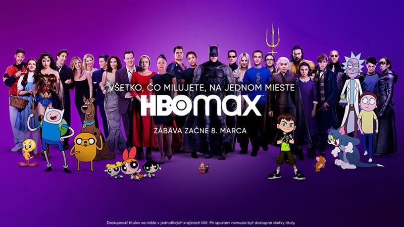 HBO Max tartuje na Slovensku u 8. marca. Ak mte HBO Go ak vs zava