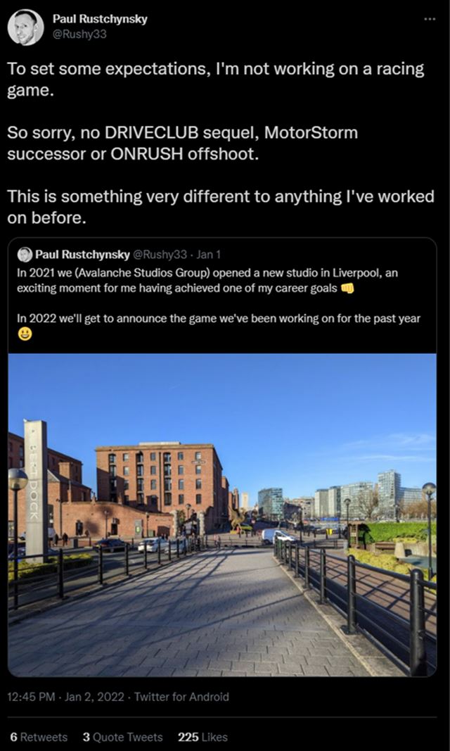 Hlavn dizajnr DriveClubu a MotorStormu oznmi svoju nov hru  